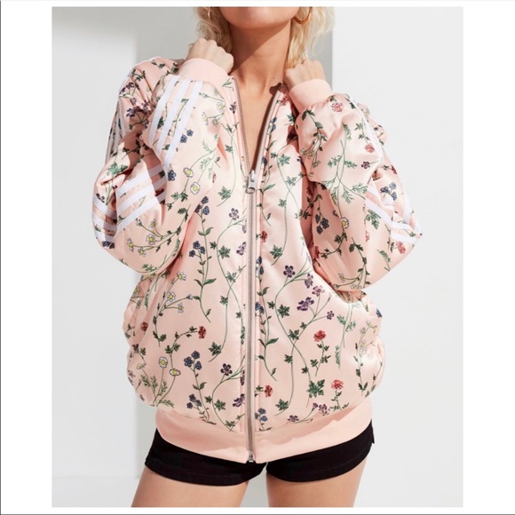 adidas printed bomber jacket